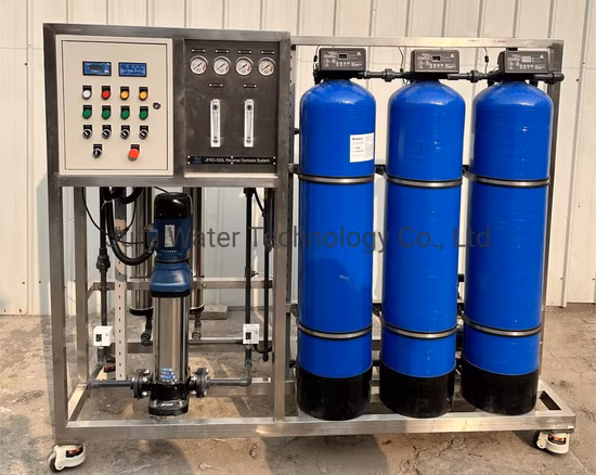 500L/H Mineral Water Filtration Machine Reverse Osmosis Plant RO Drinking System Commercial Pure Water Purification Purifier Water Treatment Equipment