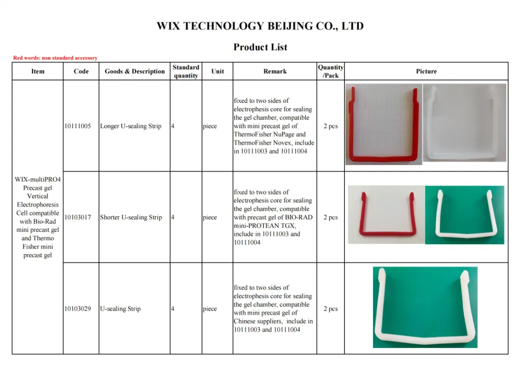 4-Gel Precast Gel Mini Vertical Electrophoresis Tank Lab Equipment