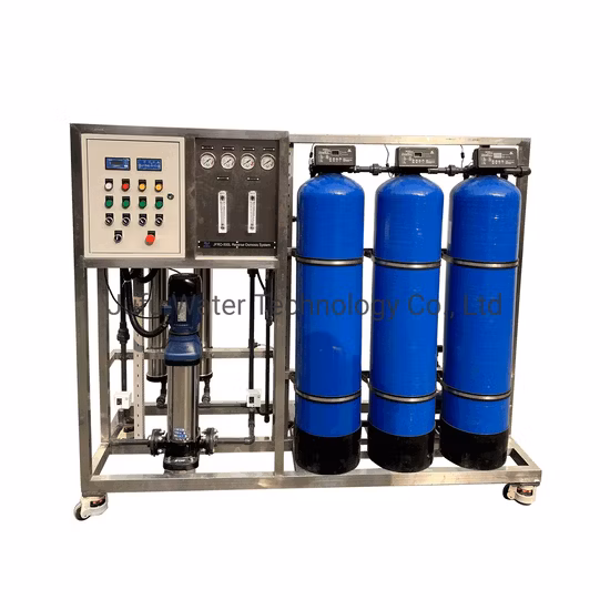 Máquina de filtración de agua mineral 500L/H Planta de ósmosis inversa Sistema de bebida RO Purificador de agua pura comercial Equipo de tratamiento de agua